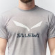 Футболка ч Salewa SOLIDLOGO DRI-REL M S/S TEE 27018 0010 - 48/M - білий