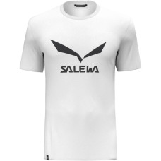 Футболка ч Salewa SOLIDLOGO DRI-REL M S/S TEE 27018 0010 - 52/XL - білий