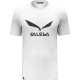 Футболка ч Salewa SOLIDLOGO DRI-REL M S/S TEE 27018 0010 - 48/M - білий