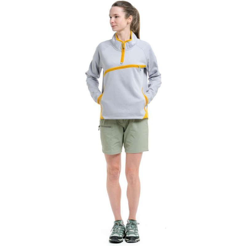 Фліс ж Turbat Atakama Wmn vapor grey - XL - світло-сірий