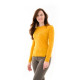 Футболка ж Turbat Cozy Logo 2 LS Wmn golden yellow - S - жовтий