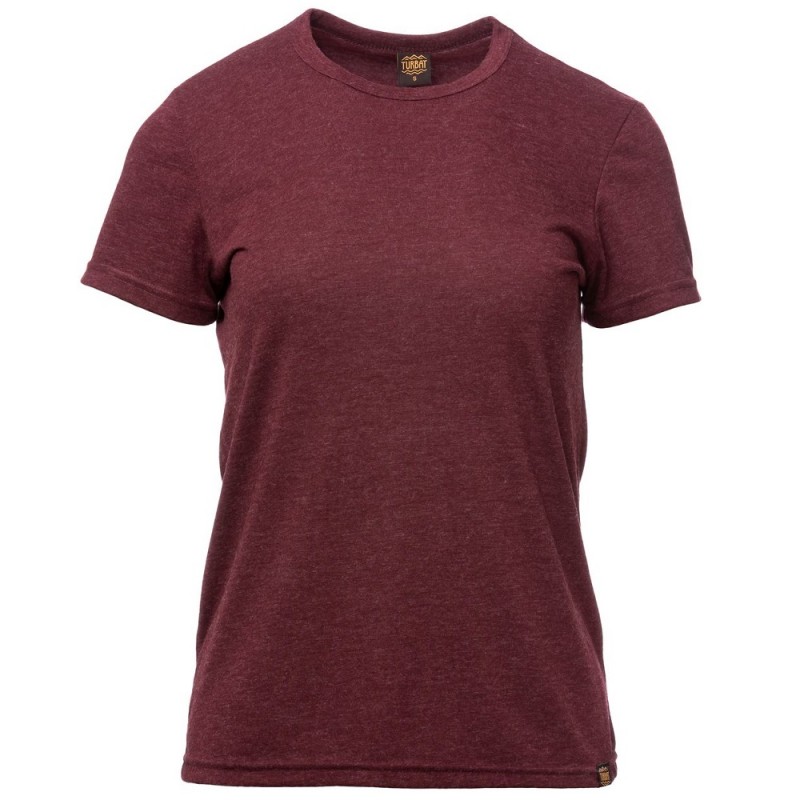 Футболка ж Turbat Cozy SS Wmn tawny port - XS - бордовий
