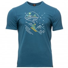 Футболка ч Turbat Fantasy Mns Indian Teal - S - синій - MAN