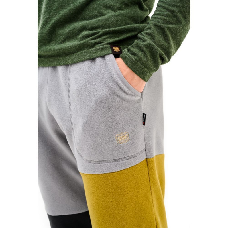 Штани uni Turbat Fun Camp cloudburst grey/khaki - S - сірий/хакі