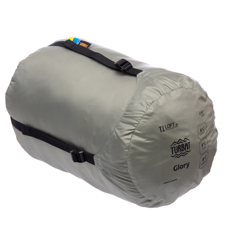 Спальник Turbat GLORY beige/black - 175 см - бежевий/чорний