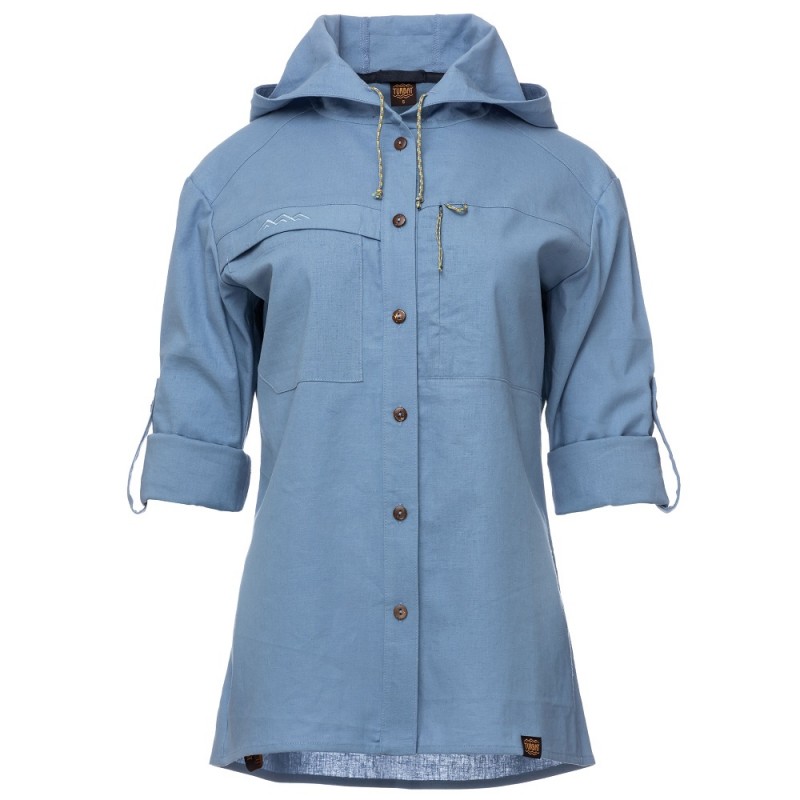 Сорочка ж Turbat Kalimantan 3 Wmn light blue - S - блакитний