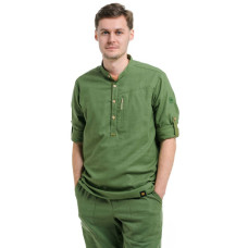 Сорочка ч Turbat Madeira Hemp Mns bronze green - XXL - зелений