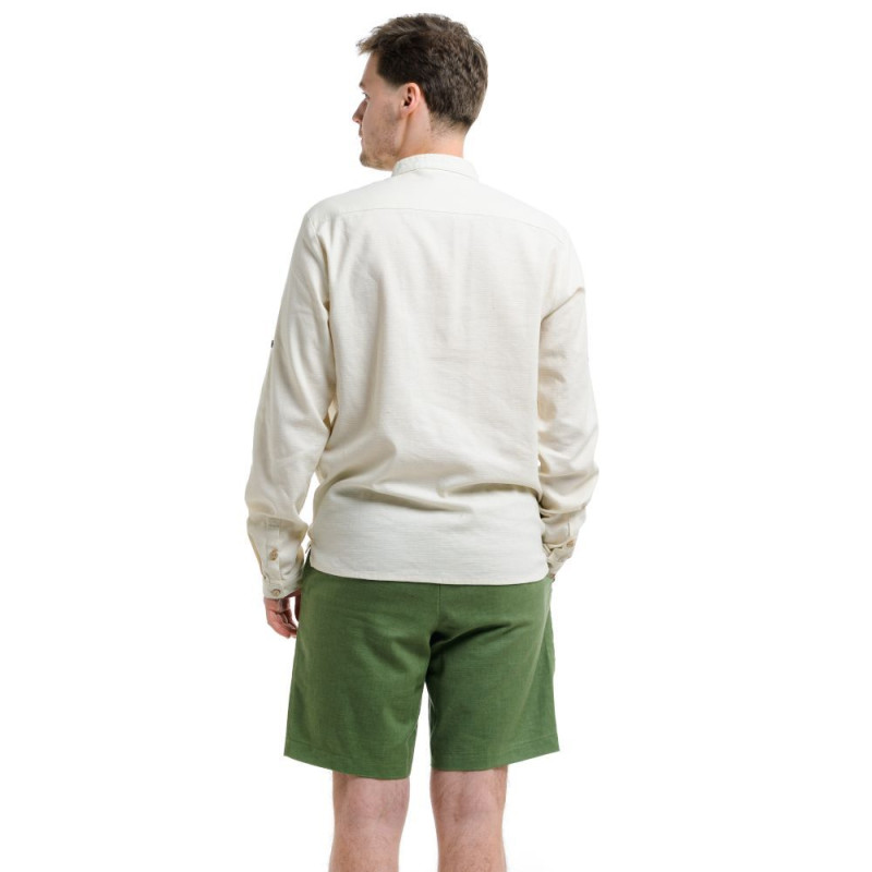 Сорочка ч Turbat Madeira Hemp Mns light beige - M - бежевий