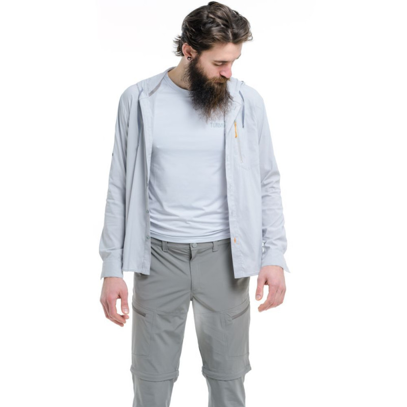 Сорочка ч Turbat Maya Hood Mns glacier gray - S - сірий