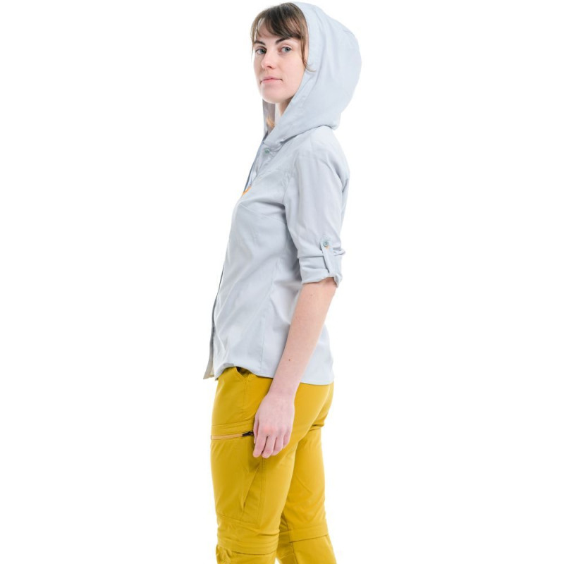 Сорочка ж Turbat Maya Hood Wmn glacier gray - L - сірий