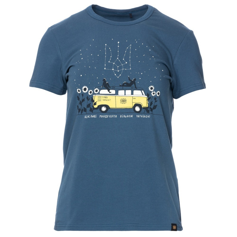 Футболка ж Turbat Mriya Wmn indian teal blue - XXL - синій