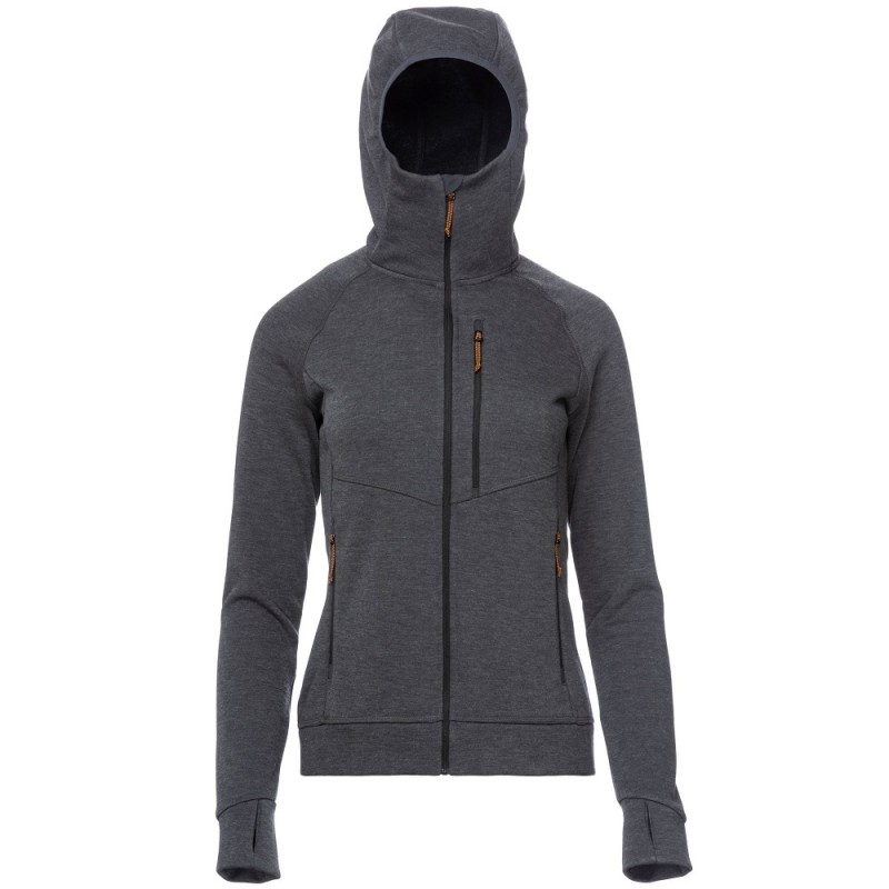 Фліс ж Turbat Peak Wmn jet black - S - сірий