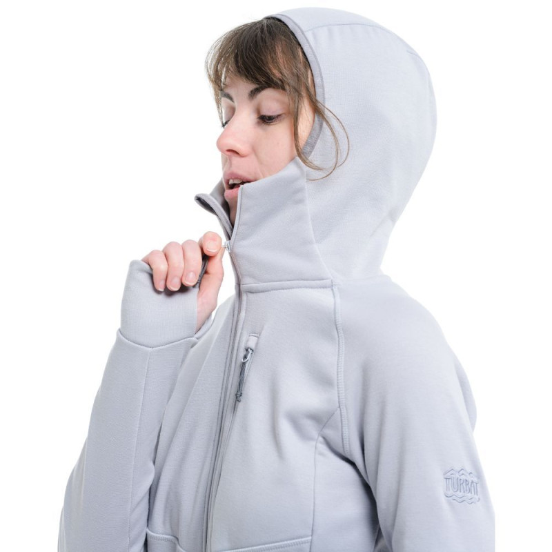Фліс ж Turbat Peak Wmn vapor grey - M - світло-сірий
