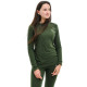 Термофутболка ж Turbat Retezat Top Wmn kombu green - XXL - хакі