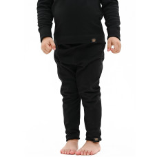 Термоштани д Turbat Yeti Bottom Kids anthracite black - 140 - чорний