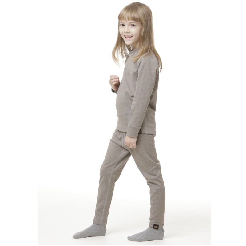 Термоштани д Turbat Yeti Bottom Kids steeple gray - 140 - сірий