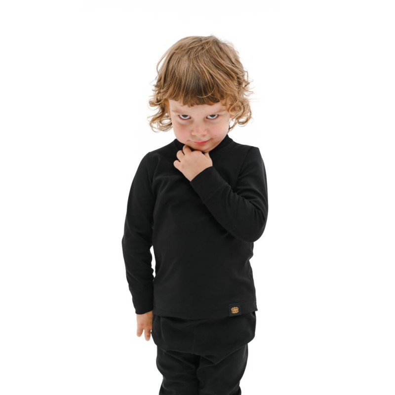 Термофутболка д Turbat Yeti Top Kids anthracite black - 116 - чорний