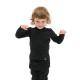 Термофутболка д Turbat Yeti Top Kids anthracite black - 128 - чорний