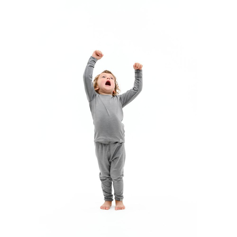 Термофутболка д Turbat Yeti Top Kids cloudburst grey - 140 - темно-сірий