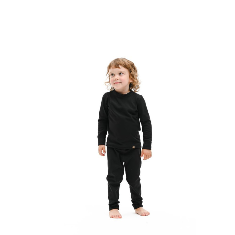 Термофутболка д Turbat Yeti Top Kids anthracite black - 104 - чорний