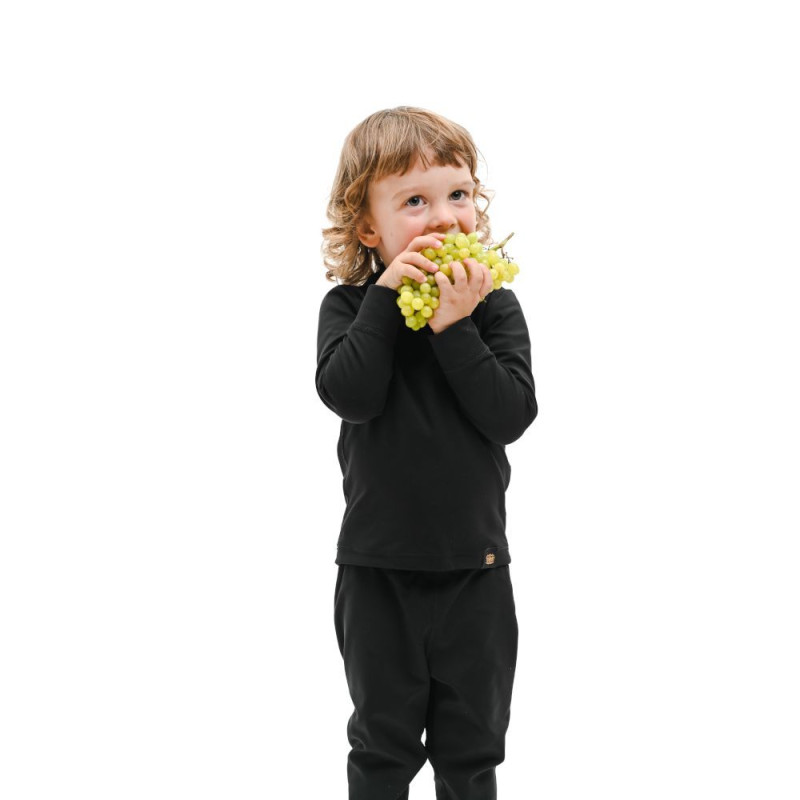 Термофутболка д Turbat Yeti Top Kids anthracite black - 104 - чорний