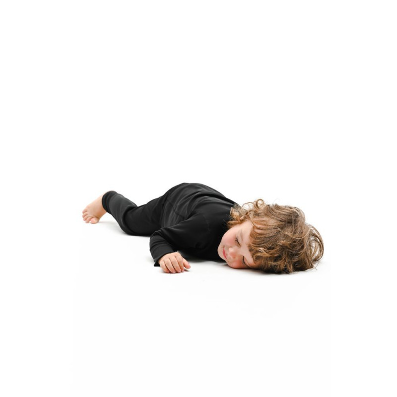 Термофутболка д Turbat Yeti Top Kids anthracite black - 104 - чорний