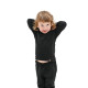 Термофутболка д Turbat Yeti Top Kids anthracite black - 128 - чорний
