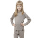 Термофутболка д Turbat Yeti Top Kids steeple gray - 128 - сірий