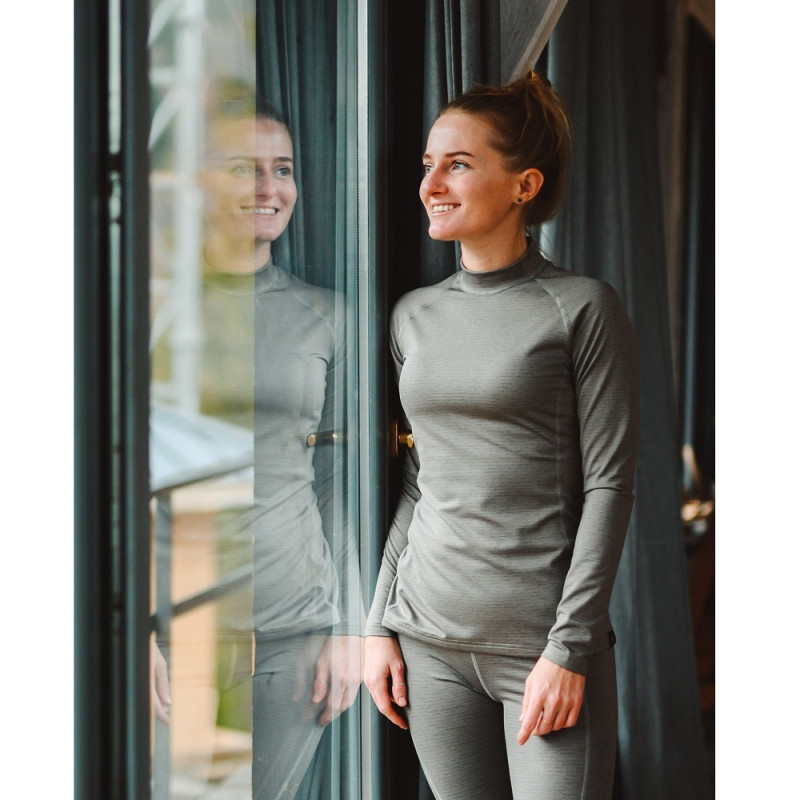 Термофутболка ж Turbat Yeti Top Wmn steeple gray - L - сірий