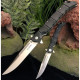 Ніж складаний Cold Steel Luzon Large CS_20NQX (довжина: 343мм, лезо: 152мм), чорний