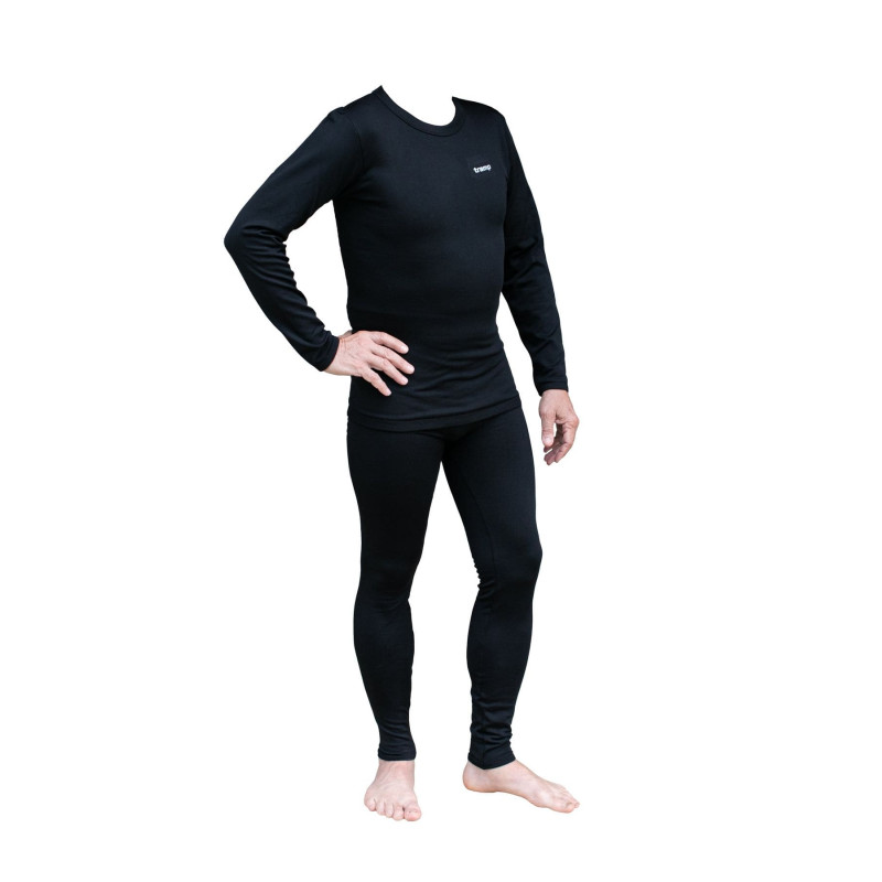 Термобелье мужское Tramp Warm Soft комплект черный, Черный L/XL