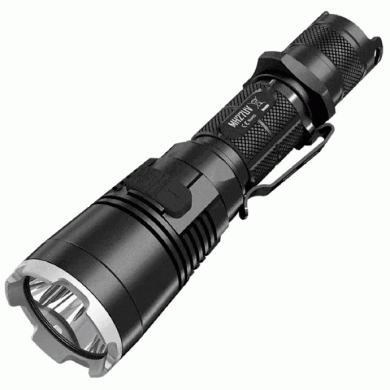 Ліхтар тактичний Nitecore MH27UV (Світлодіод: Білий, Червоний, Синій, УФ)