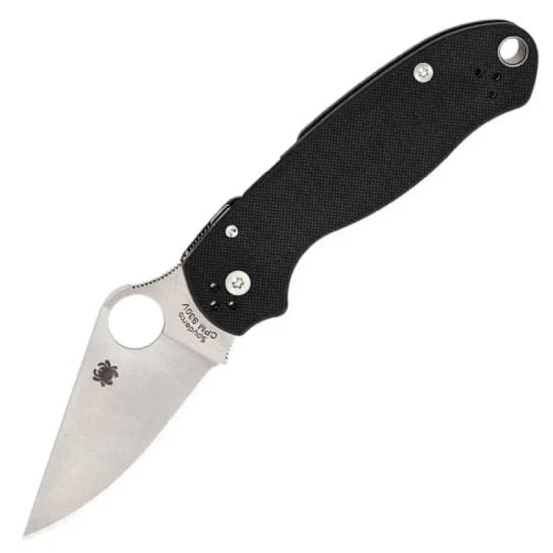 Ніж складаний Spyderco Para 3 (довжина: 184мм, лезо: 75мм), чорний