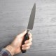 Ніж кухонний, побутовий Victorinox Forged Сhef'S German Type (лезо: 150мм), чорний 7.7403.15G