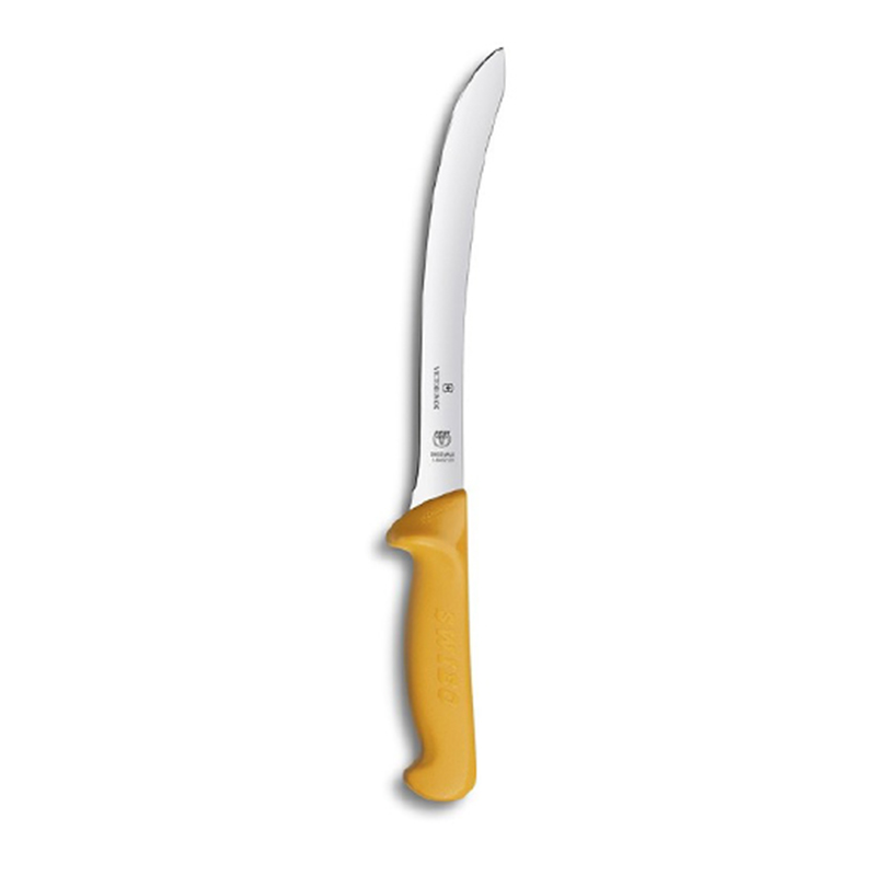 Ніж кухонний, побутовий Victorinox Swibo Fish Filleting Flex (200мм), жовтий 5.8452.20