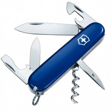Ніж складаний, мультитул Victorinox Spartan (91мм, 12 функцій), синій 1.3603.2