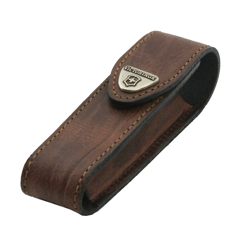 Чохол для ножів Victorinox (111мм, 4-6 шарів), шкіряний, коричневий 4.0548