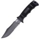 Ніж із серрейторним лезом SOG SEAL Pup Nylon (довжина: 216мм, лезо: 120мм), піхви нейлон