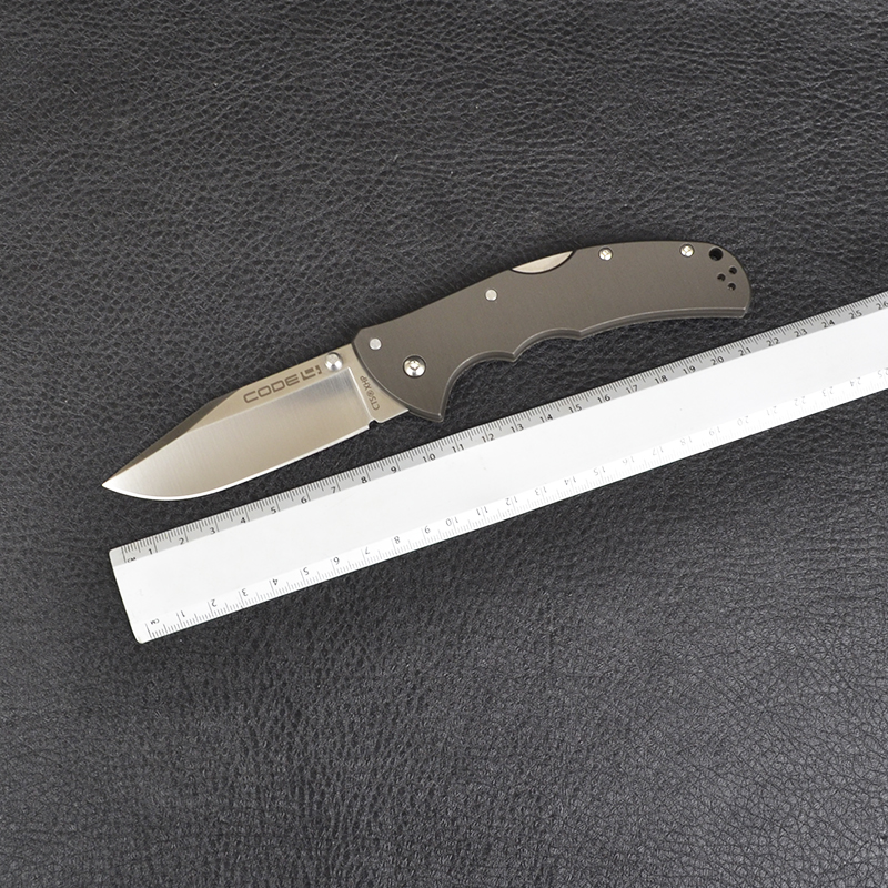 Ніж складаний Cold Steel Code 4 Clip Point (довжина: 216мм, лезо: 89мм)