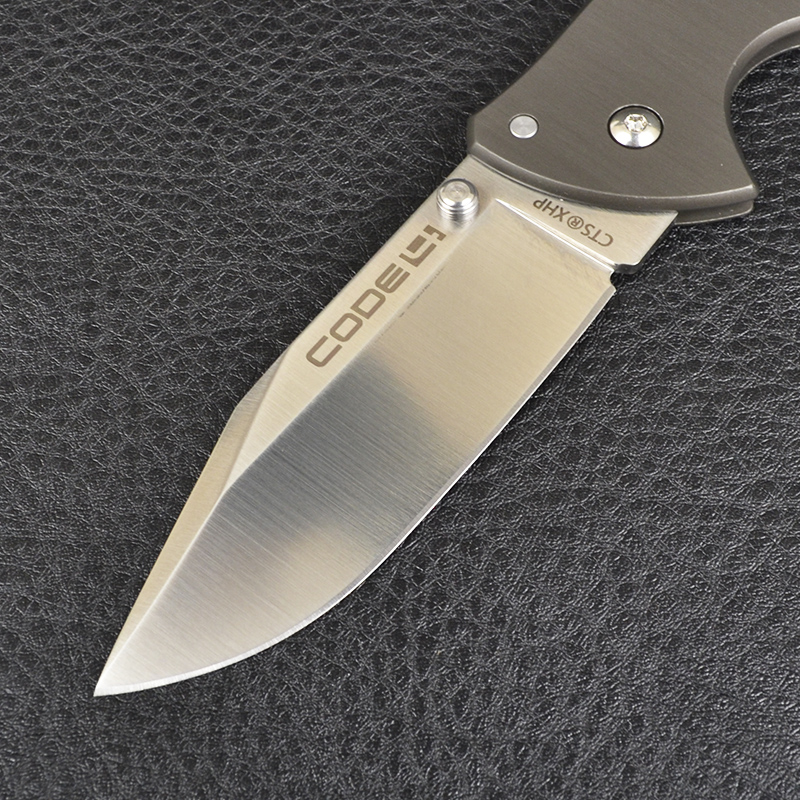 Ніж складаний Cold Steel Code 4 Clip Point (довжина: 216мм, лезо: 89мм)