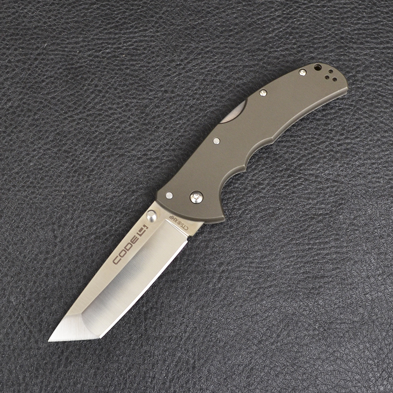 Ніж складаний Cold Steel Code 4 Tanto (довжина: 216мм, лезо: 89мм)