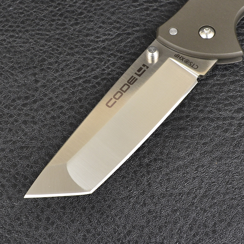 Ніж складаний Cold Steel Code 4 Tanto (довжина: 216мм, лезо: 89мм)