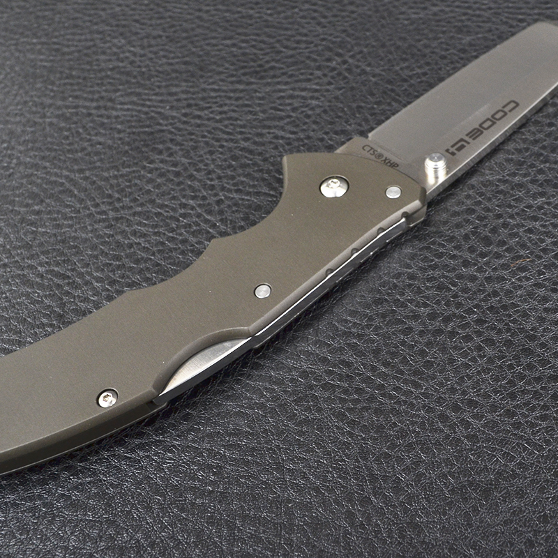 Ніж складаний Cold Steel Code 4 Tanto (довжина: 216мм, лезо: 89мм)