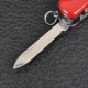 Ніж складаний, мультитул Victorinox Nailclip (65мм, 8 функцій), червоний 0.6463