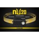 Фонарь налобный Nitecore NU20, черный