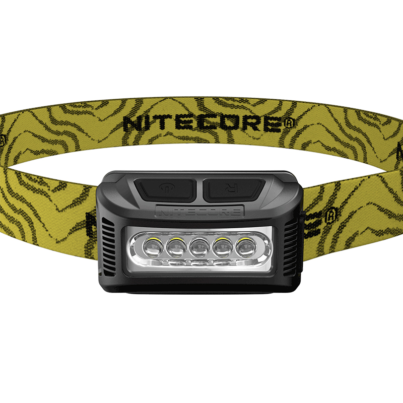 Фонарь налобный Nitecore NU10, черный