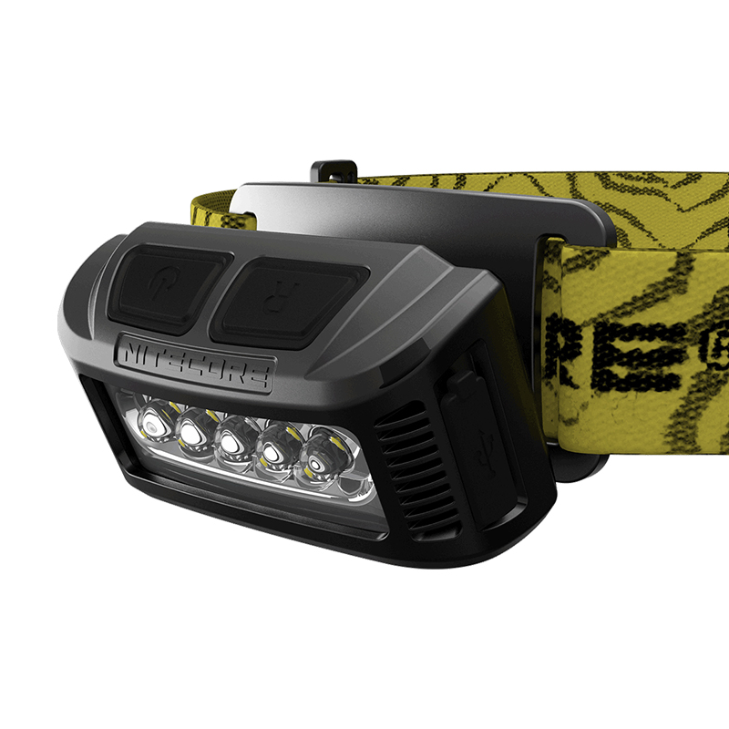 Фонарь налобный Nitecore NU10, черный