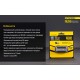 Фонарь налобный Nitecore NU10, черный