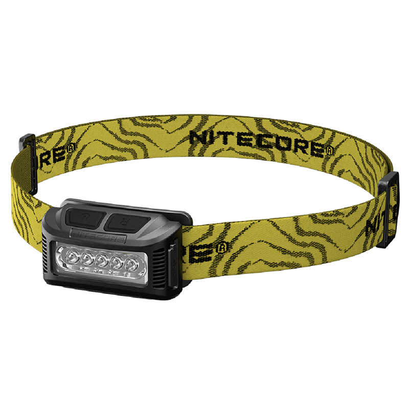 Фонарь налобный Nitecore NU10, черный