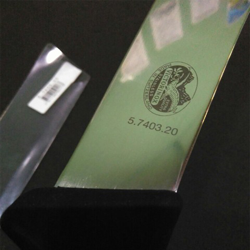 Ніж кухонний, побутовий Victorinox Fibrox Butcher (лезо: 200мм), чорний 5.7403.20